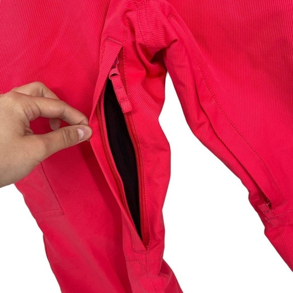 Vintage Y2K Empyre Snow Pants & Jacket Set Pink Purple Plaid Ski Snowboard Small - Picture 13 of 16